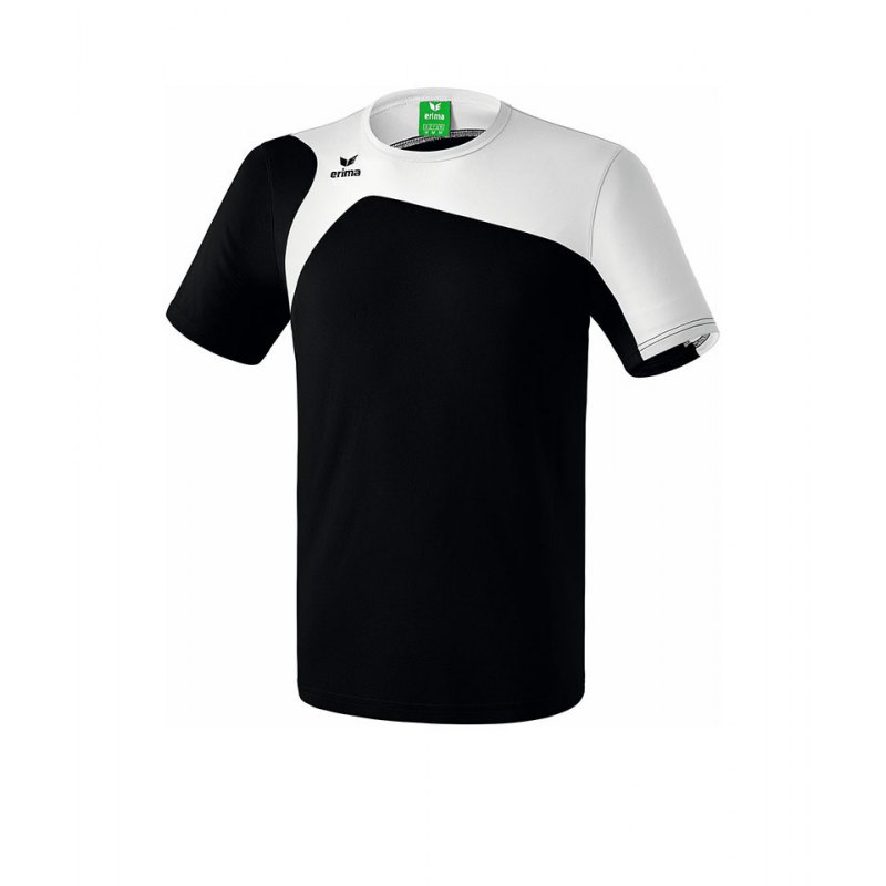 Erima T-Shirt Club 1900 2.0 Schwarz Weiss - schwarz