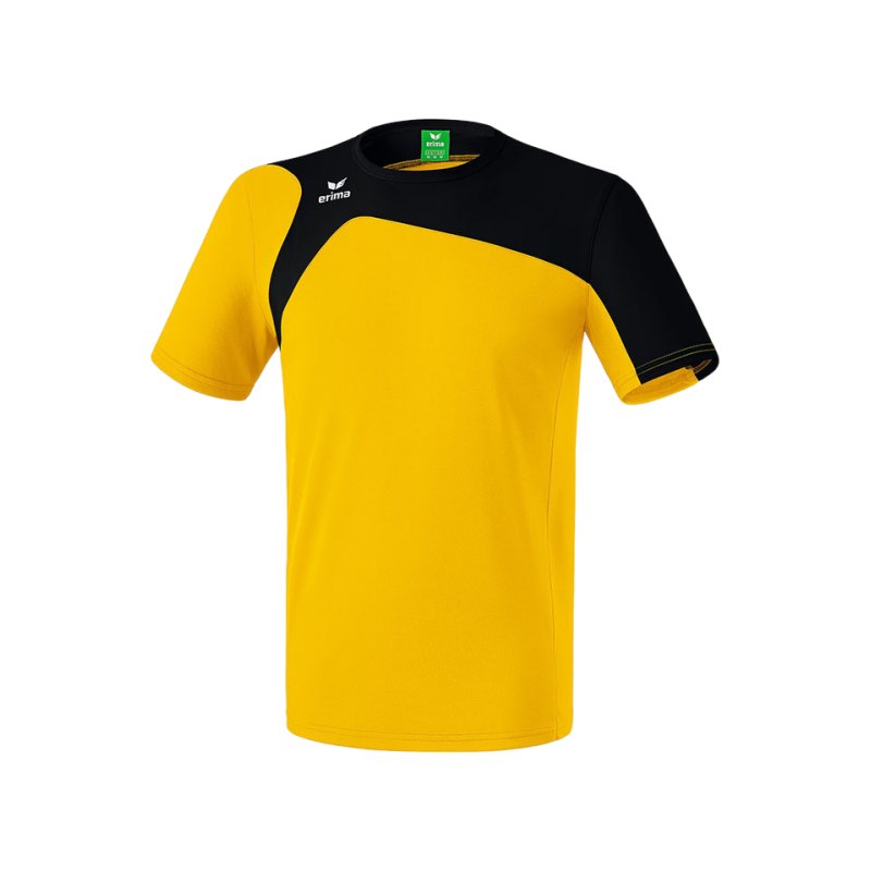 Erima T-Shirt Club 1900 2.0 Kinder Gelb Schwarz - gelb