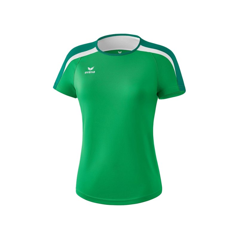 Erima Liga 2.0 T-Shirt Damen Grün Weiss - gruen