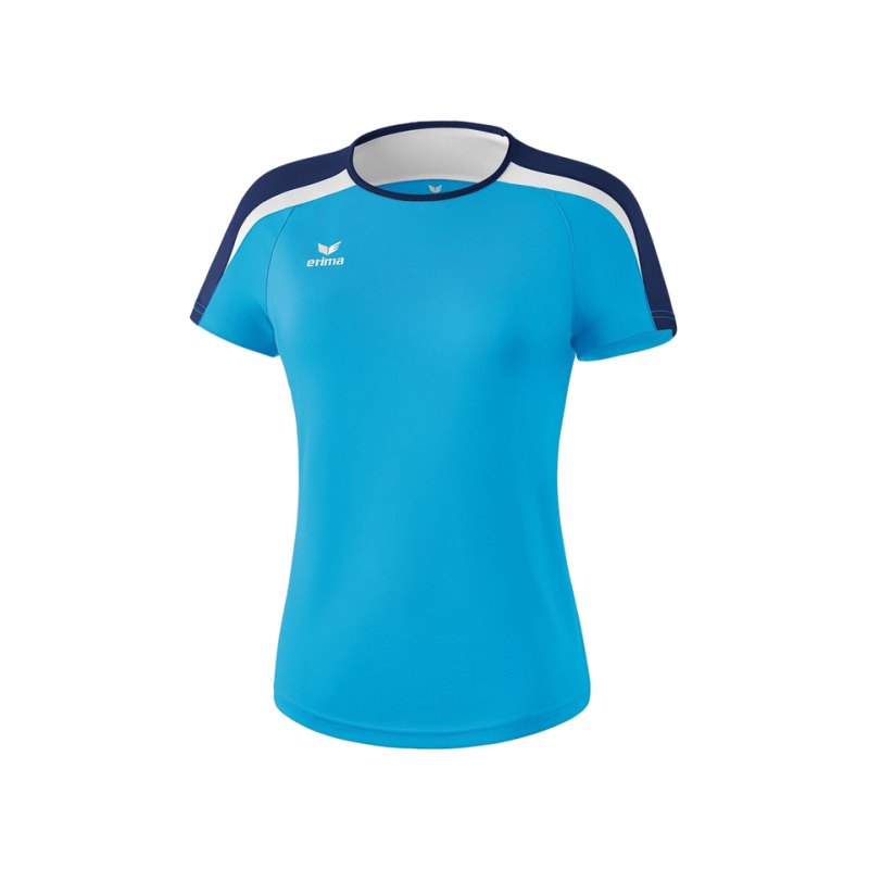Erima Liga 2.0 T-Shirt Damen Hellblau Blau Weiss - blau