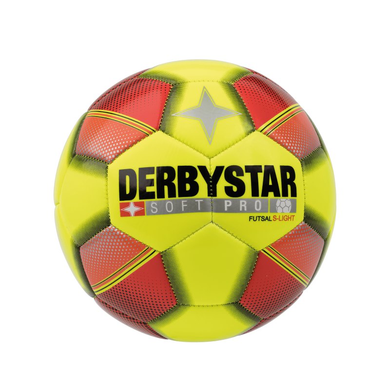 Derbystar Futsal Soft Pro S-Light Fussball F533 - gelb