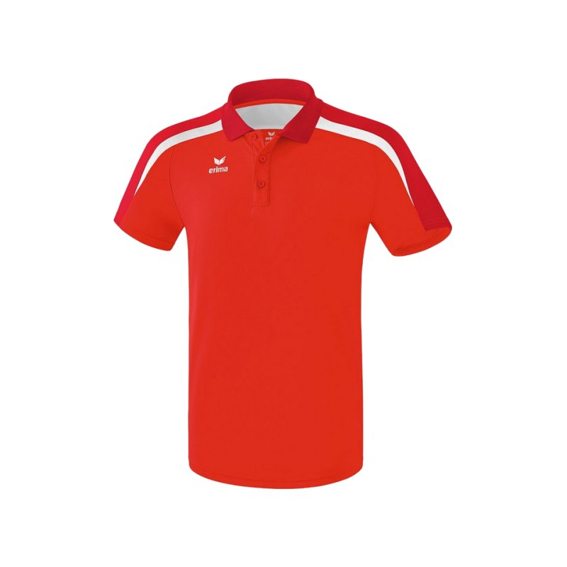 Erima Liga 2.0 Poloshirt Rot Weiss - rot
