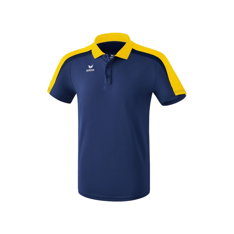 Erima Liga 2.0 Poloshirt Blau Gelb - blau