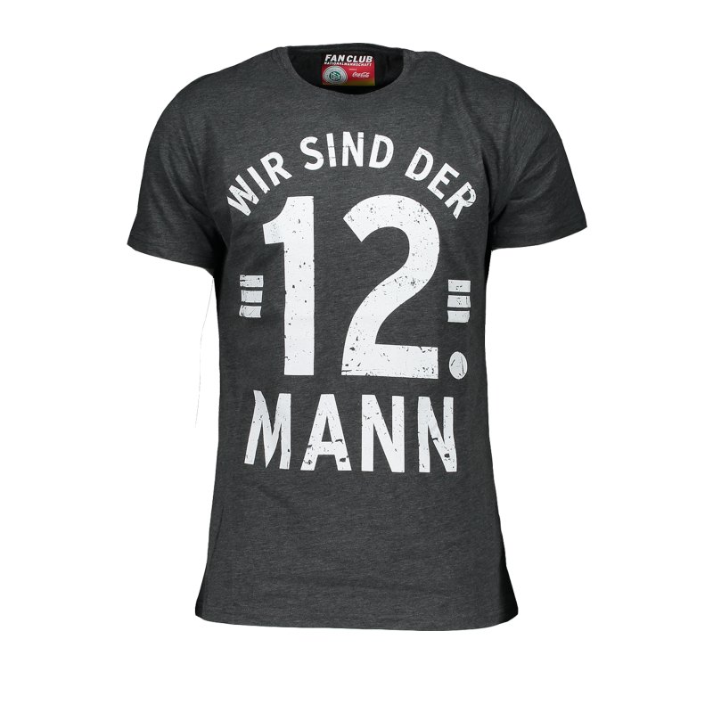 DFB Deutschland Fan Club T-Shirt Schwarz - schwarz