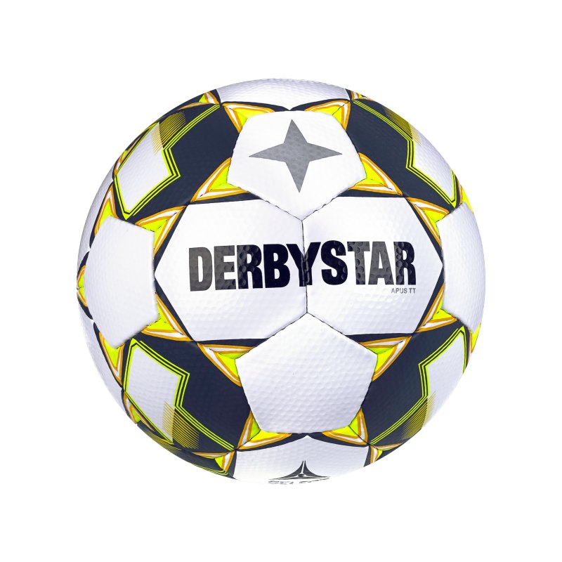 Derbystar Apus TT v23 Trainingsball Weiss Gelb F150 - weiss