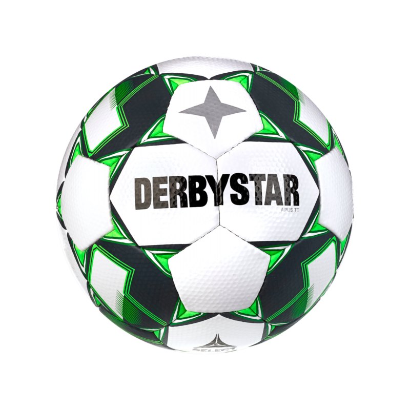 Derbystar Apus TT v23 Trainingsball Weiss Grün F140 - weiss
