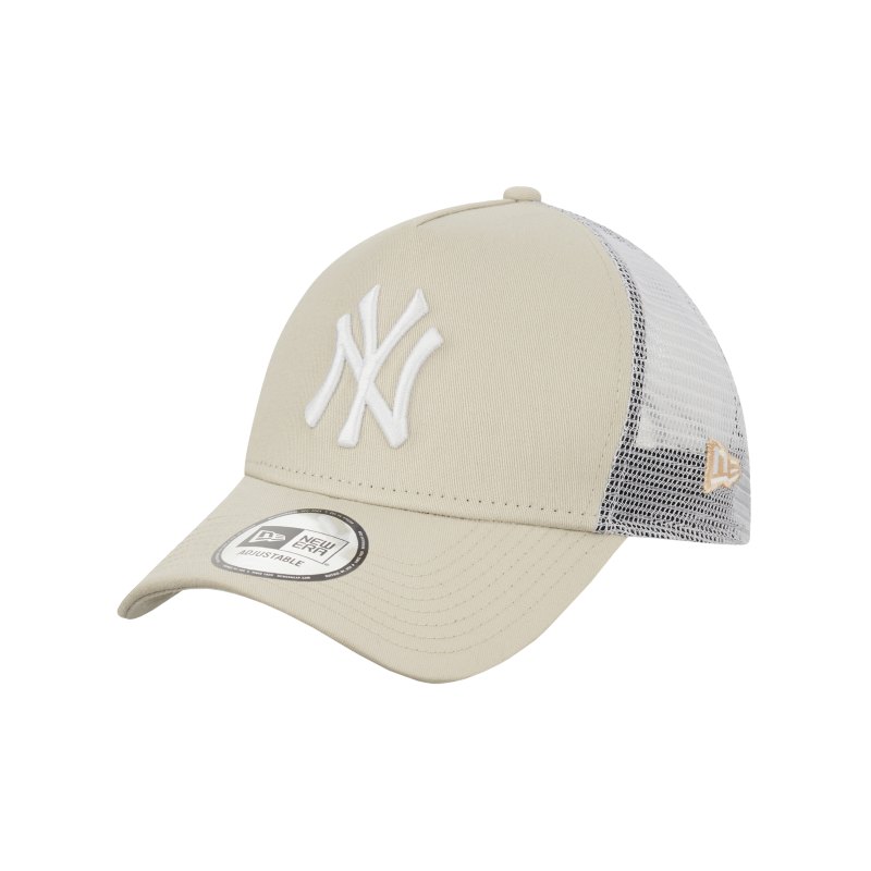 New Era NY Yankees League 940 Trucker Cap FSTNWHI - beige