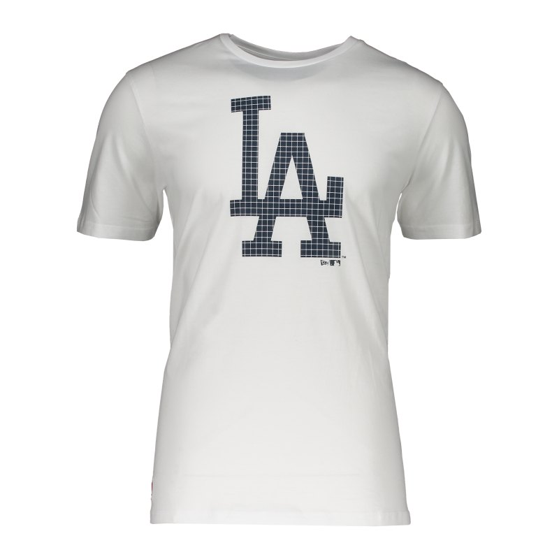 New Era LA Dodgers MLB Infill Team T-Shirt FWHIBLK - weiss