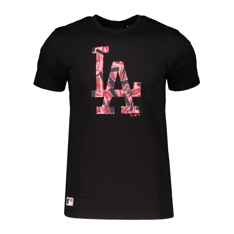 New Era LA Dodgers Infill T-Shirt Schwarz FBLK - schwarz