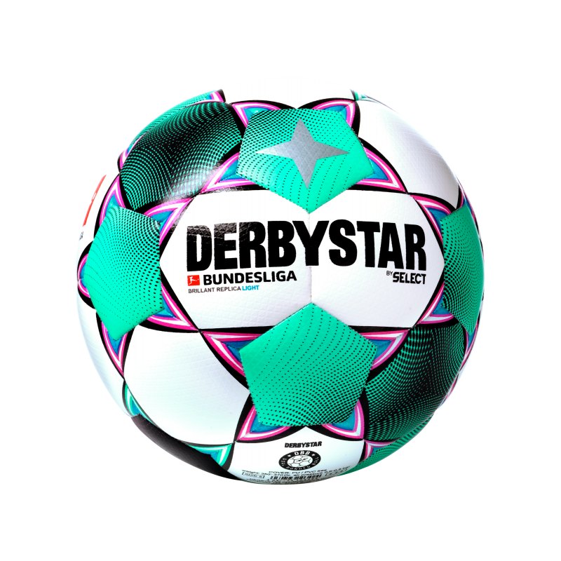 Derbystar BL Brillant Replica Light 350 Gramm Trainingsball Weiss F020 - weiss