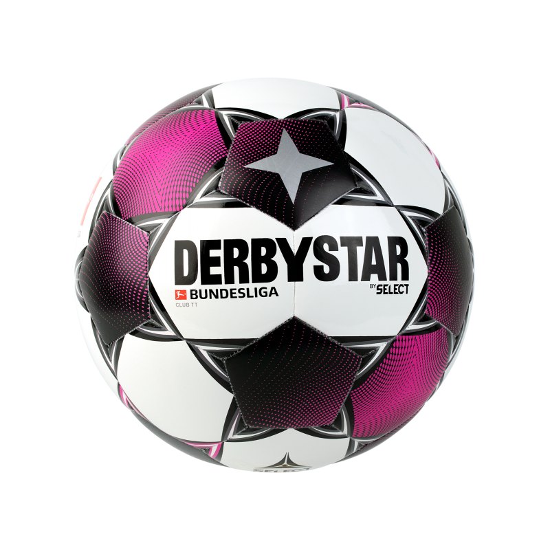 Derbystar Bundesliga Club TT Trainingsball Weiss F020 - weiss