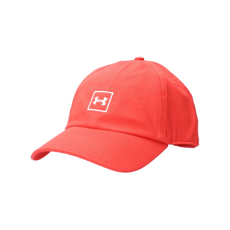 Under Armour Washed Cotton Cap Rot F646 - rot