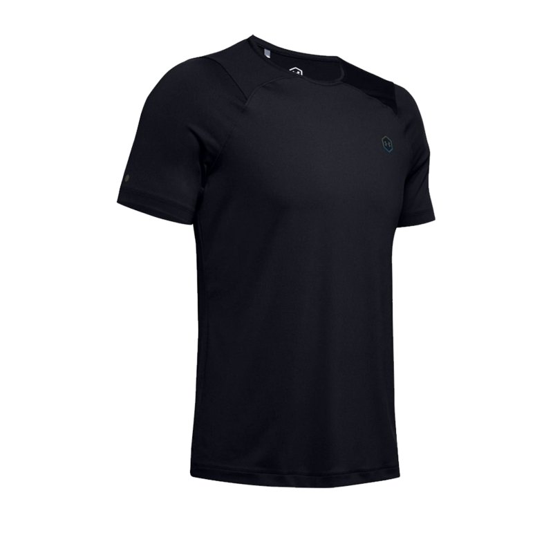 Under Armour HG Rush Fitted Shortsleeve F001 - schwarz