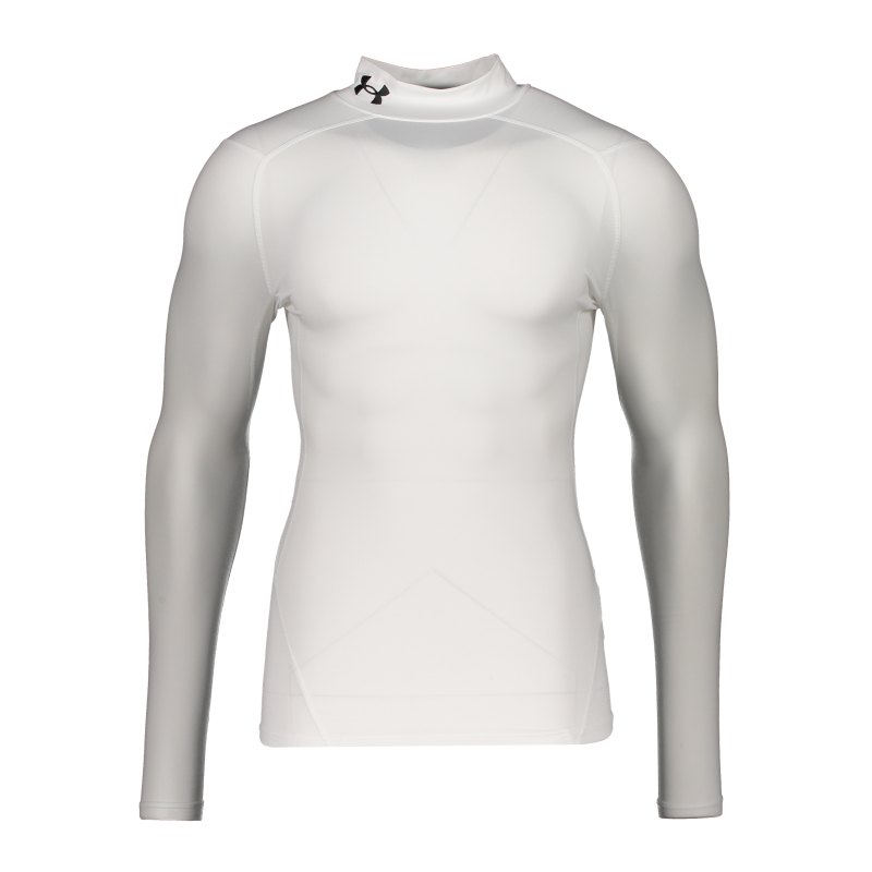 Under Armour CG Compression Mock langarm F100 - weiss