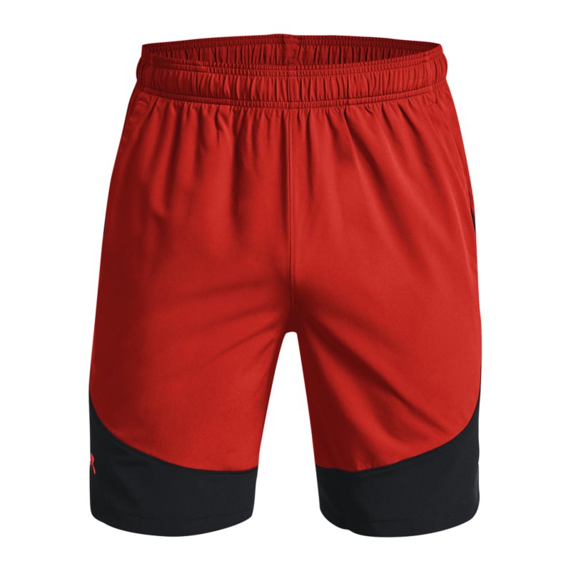 Under Armour HIIT Woven Colorblock Short F839 - rot