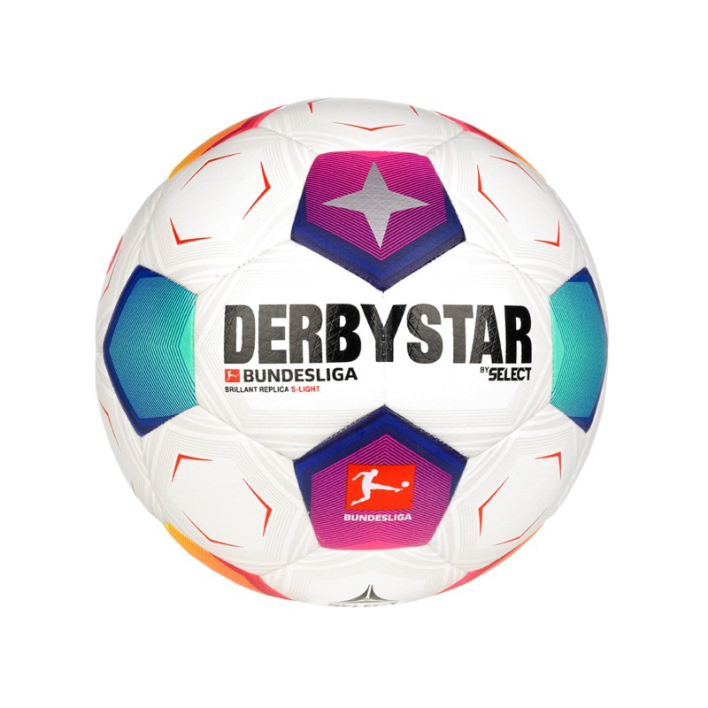Derbystar Bundesliga Brillant Replica S-Light 290g v23 Lightball Weiß F023 - weiss