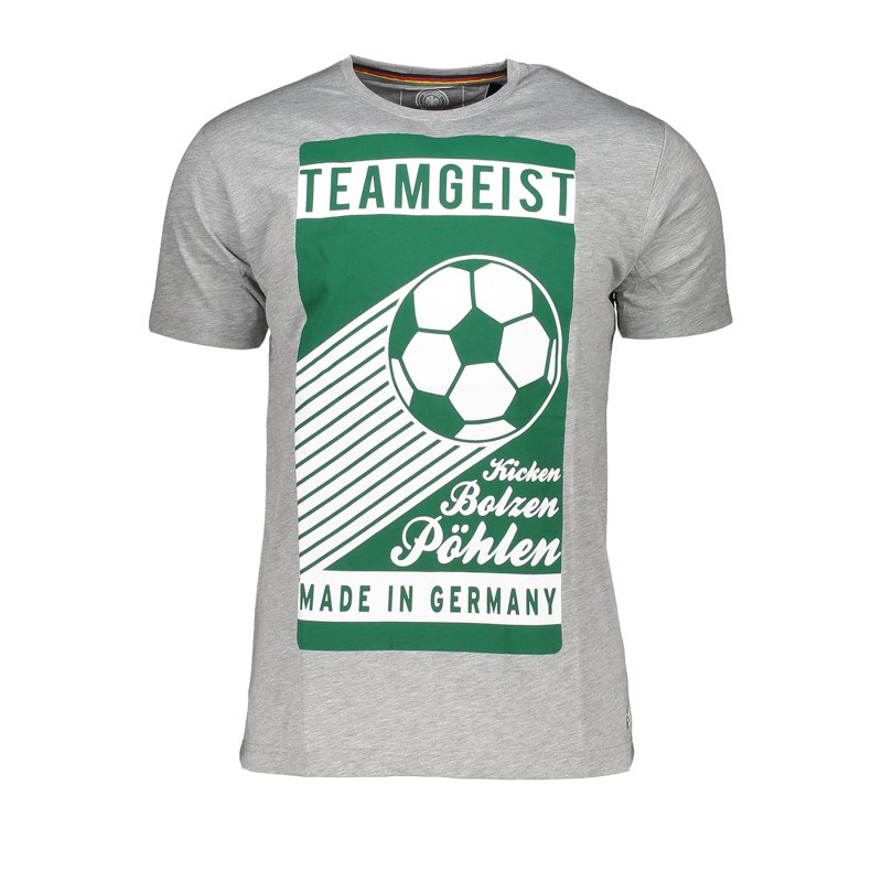 DFB Deutschland Teamgeist T-Shirt Grau - Grau