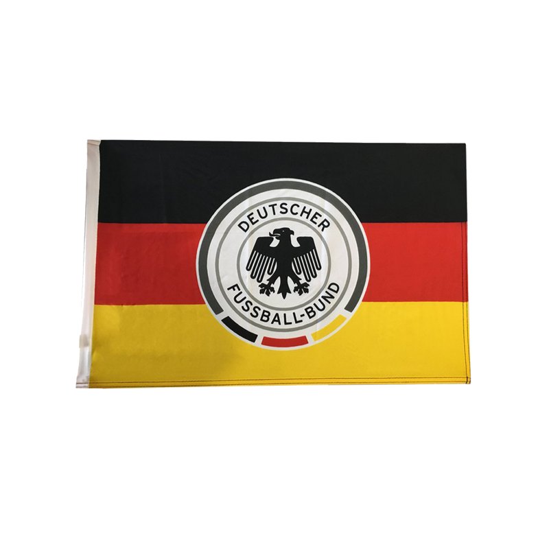 DFB Deutschland Schwenkfahne groß Schwarz Rot Gelb - Schwarz