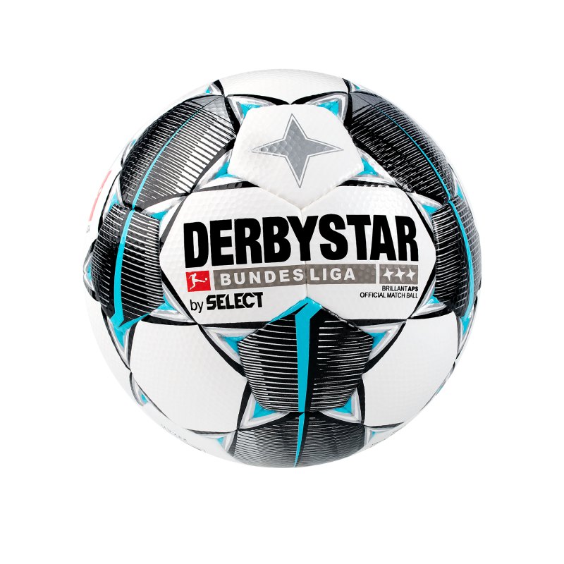 Derbystar Bundesliga Brillant APS Spielball Weiss F19 - weiss