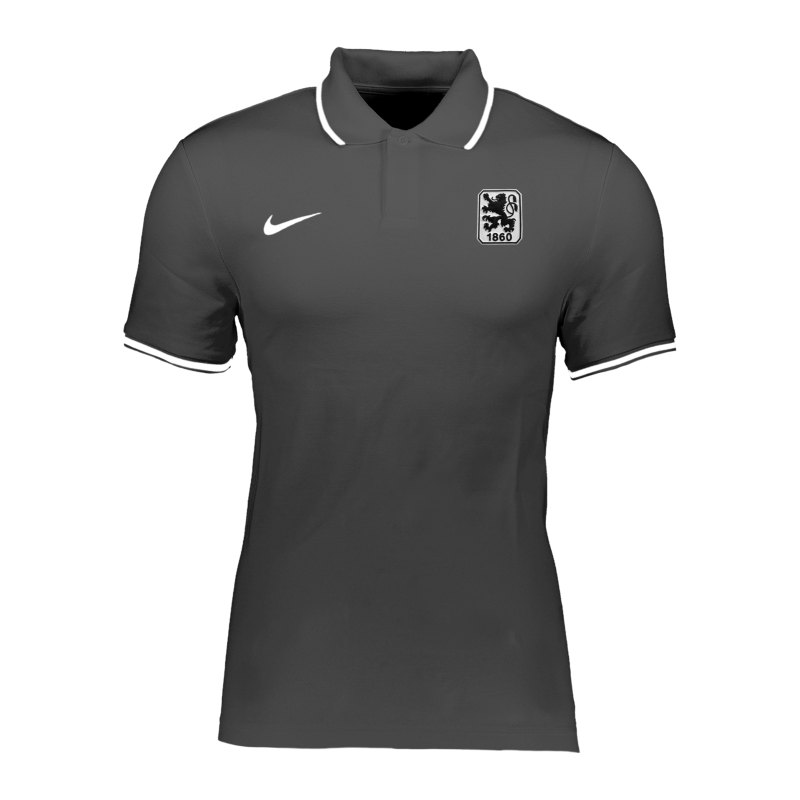 Nike TSV 1860 München Poloshirt Grau F071 - grau