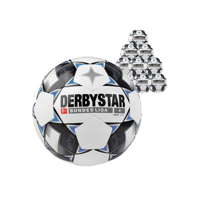 Derbystar Bundesliga Magic 10xLightball 350 Gramm F126 - weiss