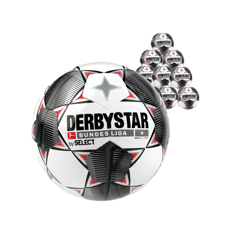 Derbystar Buli Magic S-Light 290g 10x Gr.4 Weiss F019 - weiss