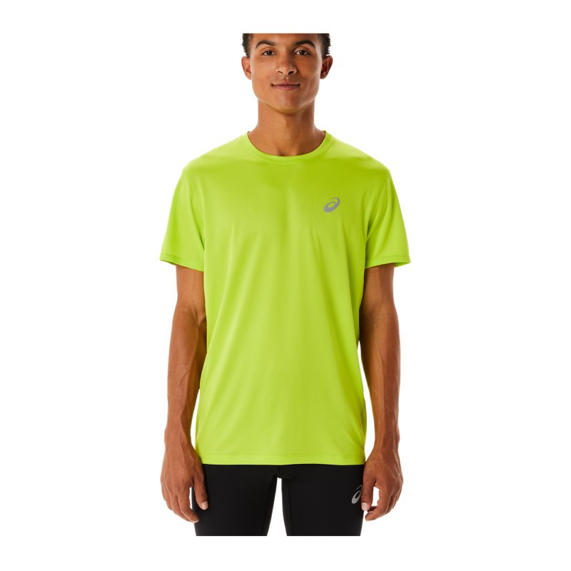 Asics Core T-Shirt Grün F302 - schwarz