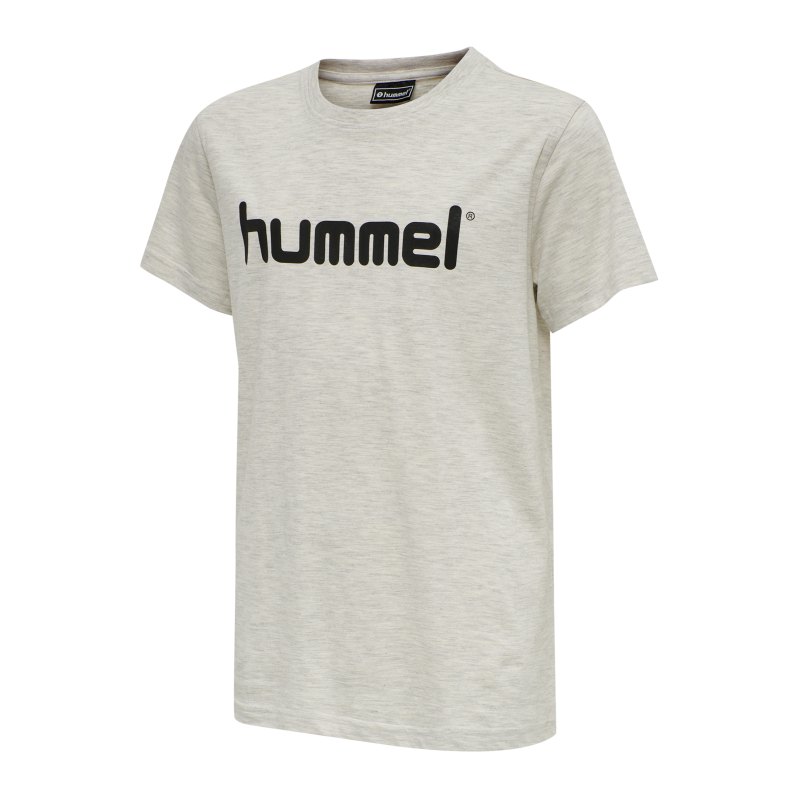 Hummel hmlGO Cotton Logo T-Shirt Kids Weiss F9158 - weiss