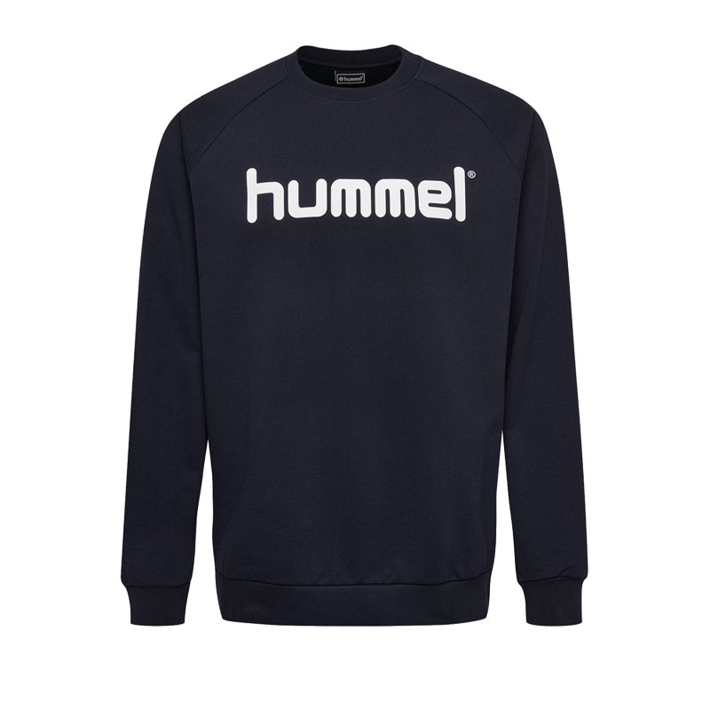 Hummel Cotton Logo Sweatshirt Kids Blau F7026 - Blau