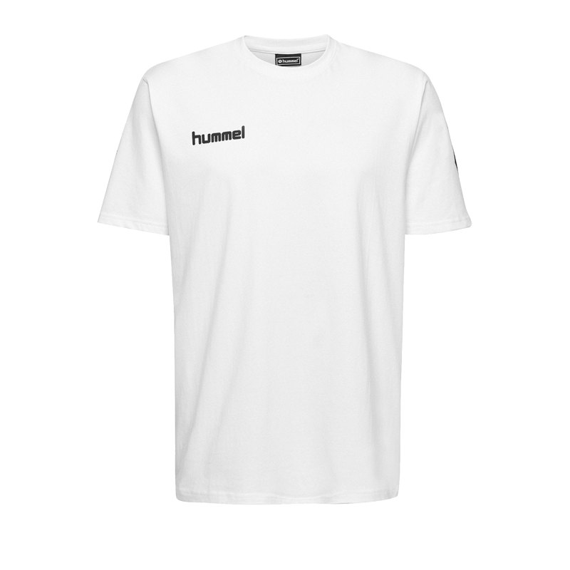 Hummel Cotton T-Shirt Kids Weiss F9001 - Weiss