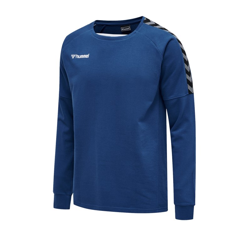 Hummel Authentic Training Sweatshirt Blau F7045 - blau