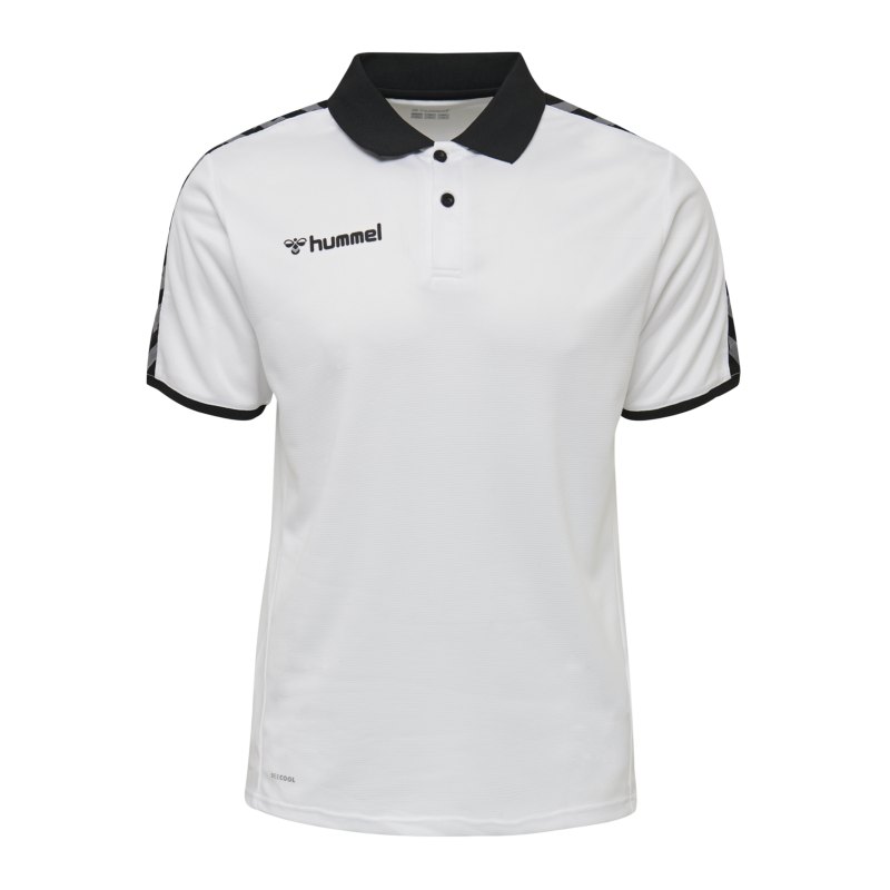 Hummel Authentic Functional Poloshirt F9001 - weiss