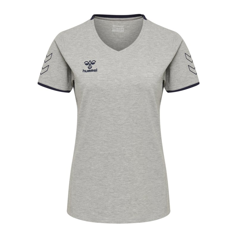 Hummel Cima T-Shirt Damen Grau F2006 - grau
