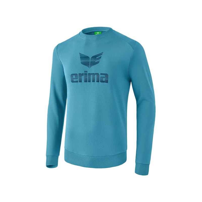 Erima Essential Sweatshirt Kids Blau - blau