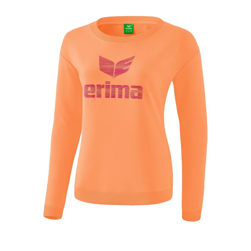 Erima Essential Sweatshirt Damen Orange - Orange