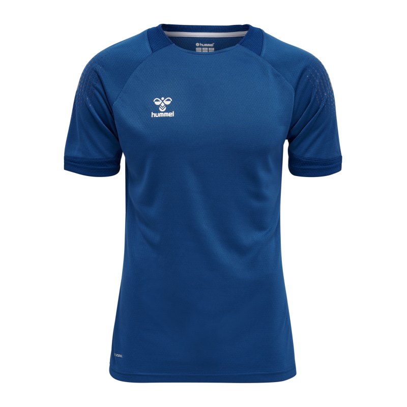 Hummel hmlLEAD Trainingsshirt Blau F7045 - blau