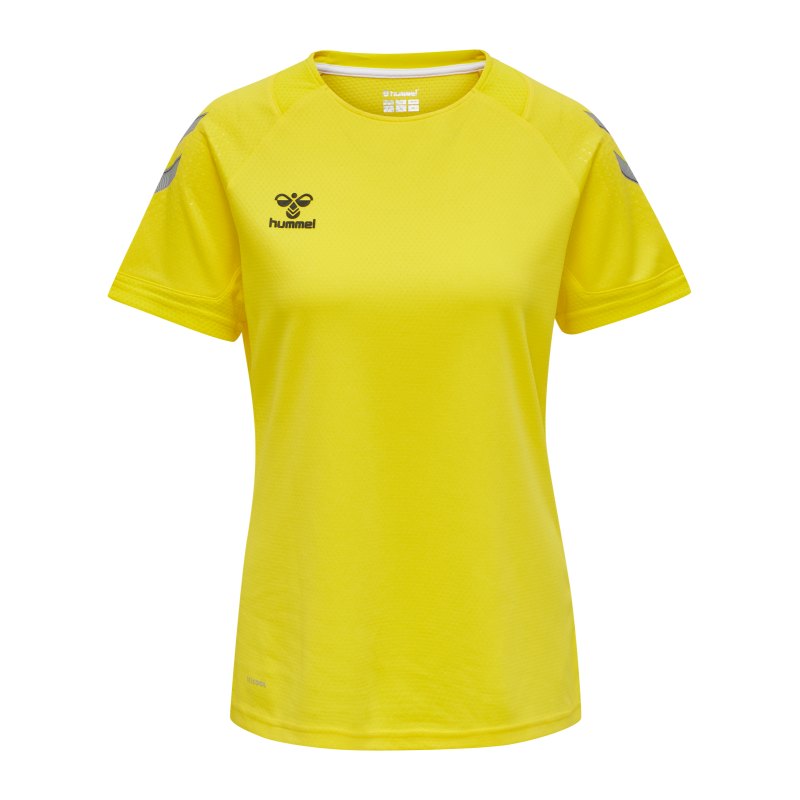 Hummel hmlLEAD Trainingsshirt Damen Gelb F5269 - gelb