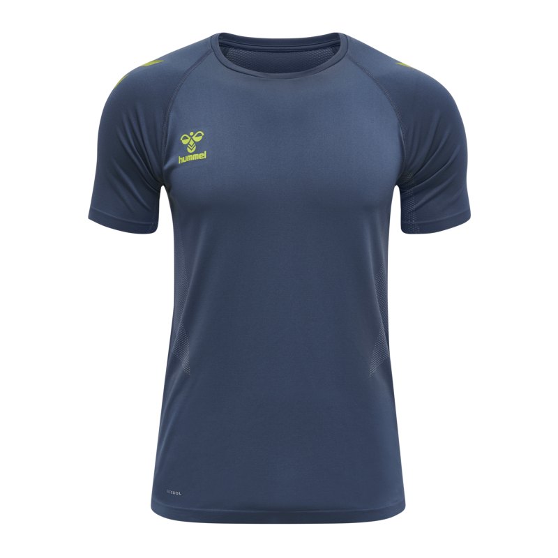 Hummel hmlLEAD Pro Seamless T-Shirt Training F7642 - blau