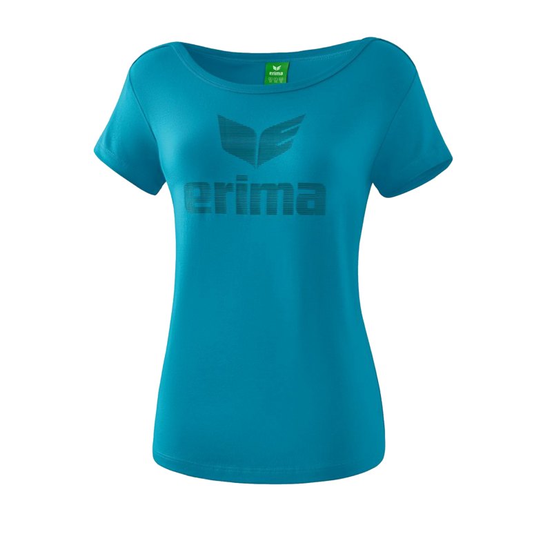 Erima Essential T-Shirt Damen Blau - Blau