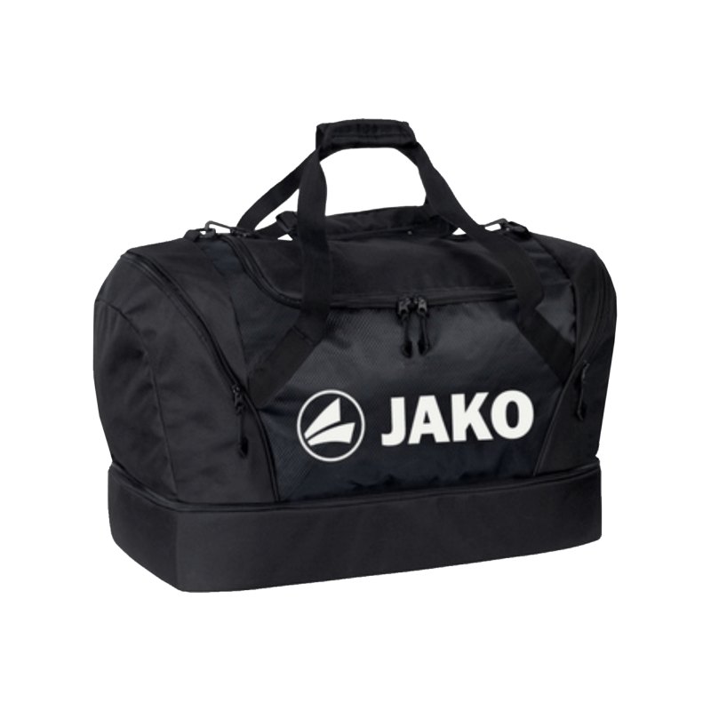 JAKO Sporttasche mit Bodenfach Senior Schwarz F08 - schwarz