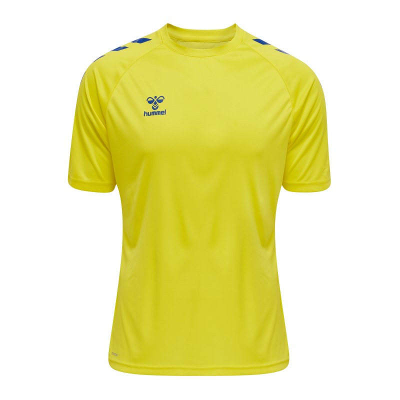 Hummel hmlCORE XK Poly T-Shirt Gelb F5139 - gelb