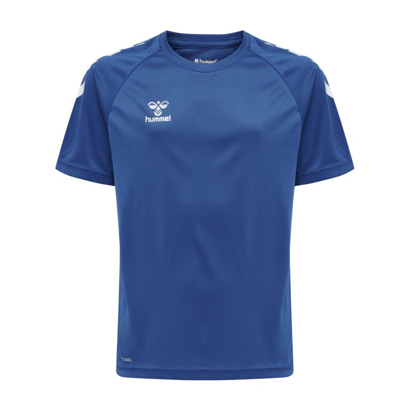 Hummel hmlCORE XK Poly T-Shirt Kids Blau F7045 - blau