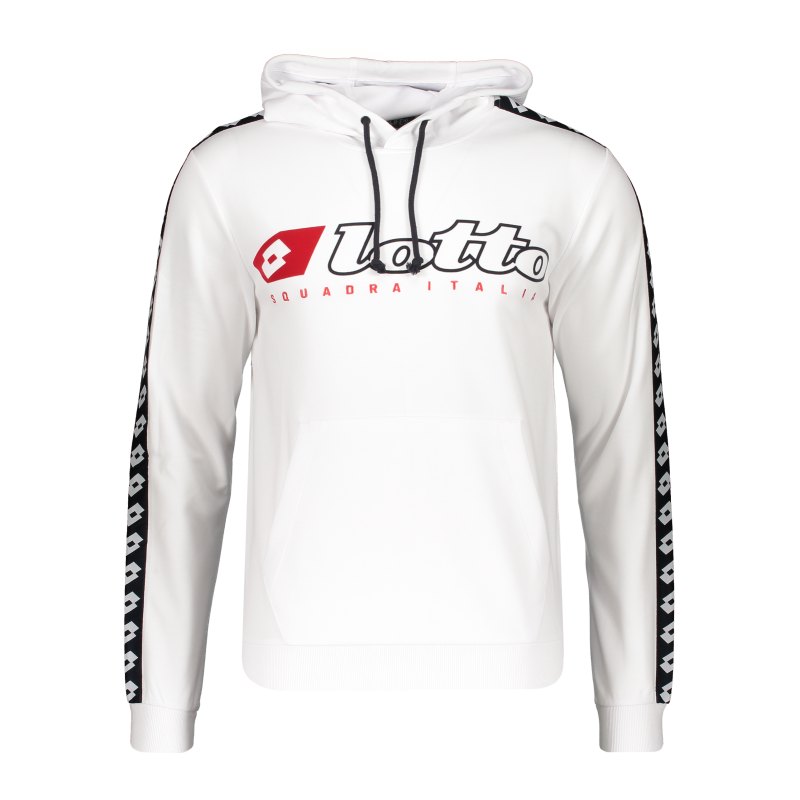 Lotto Athletica Due Hoody Weiss F0F1 - weiss