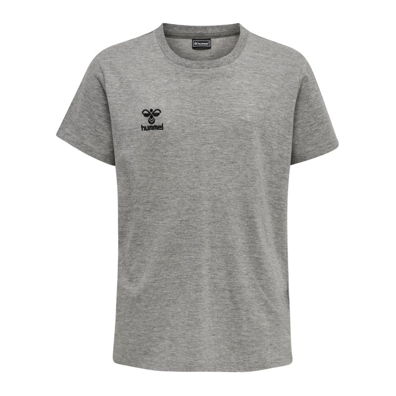 Hummel Move Grid T-Shirt Kids Grau F2006 - grau