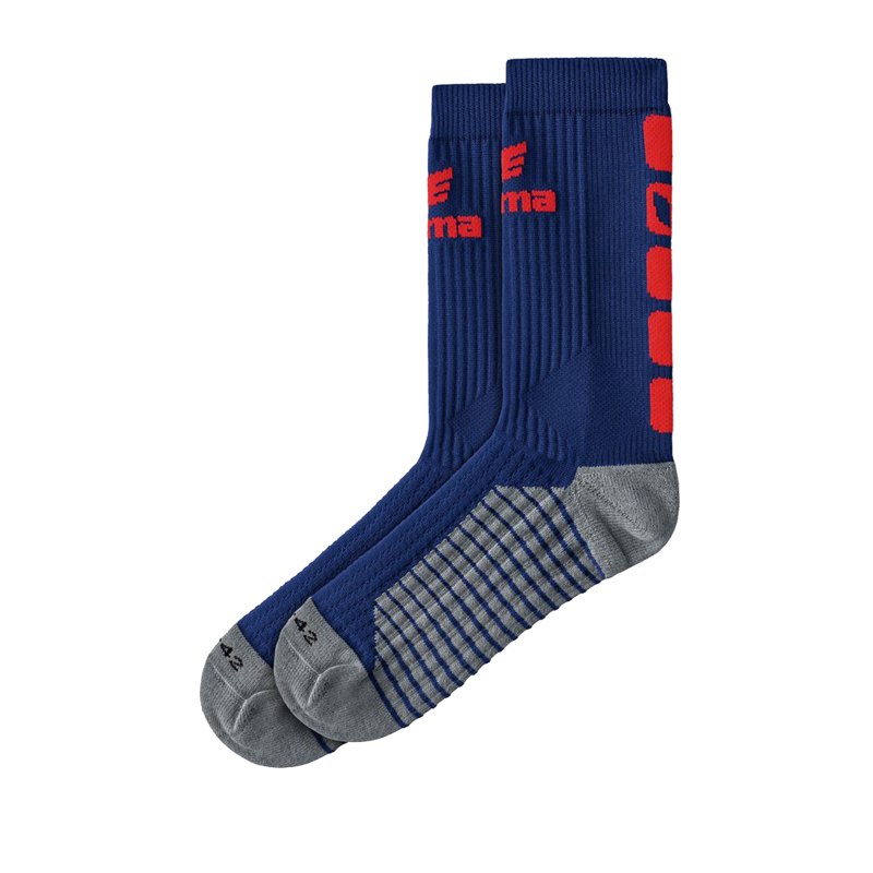 Erima CLASSIC 5-C Socken Blau Rot - Blau