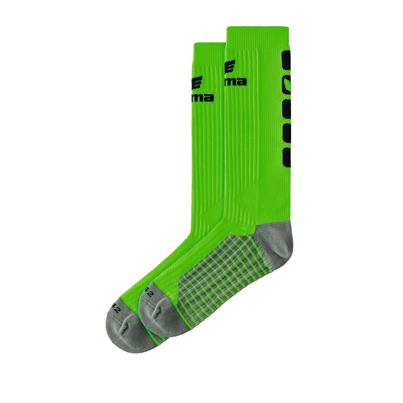 Erima CLASSIC 5-C Socken lang Grün Schwarz - Gruen