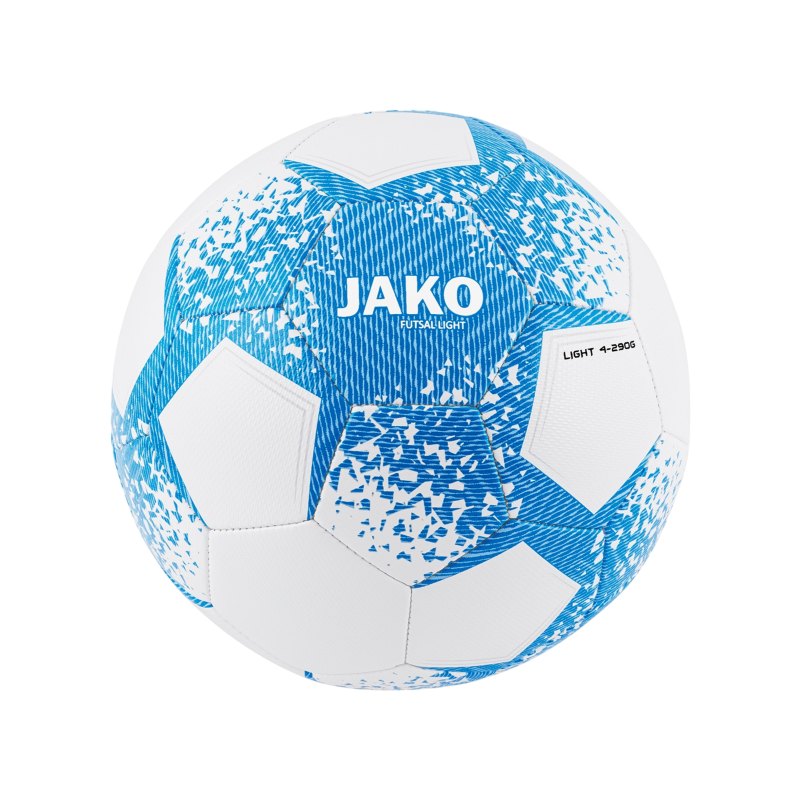 JAKO Futsal Lightball 290g Weiss Blau F706 - weiss
