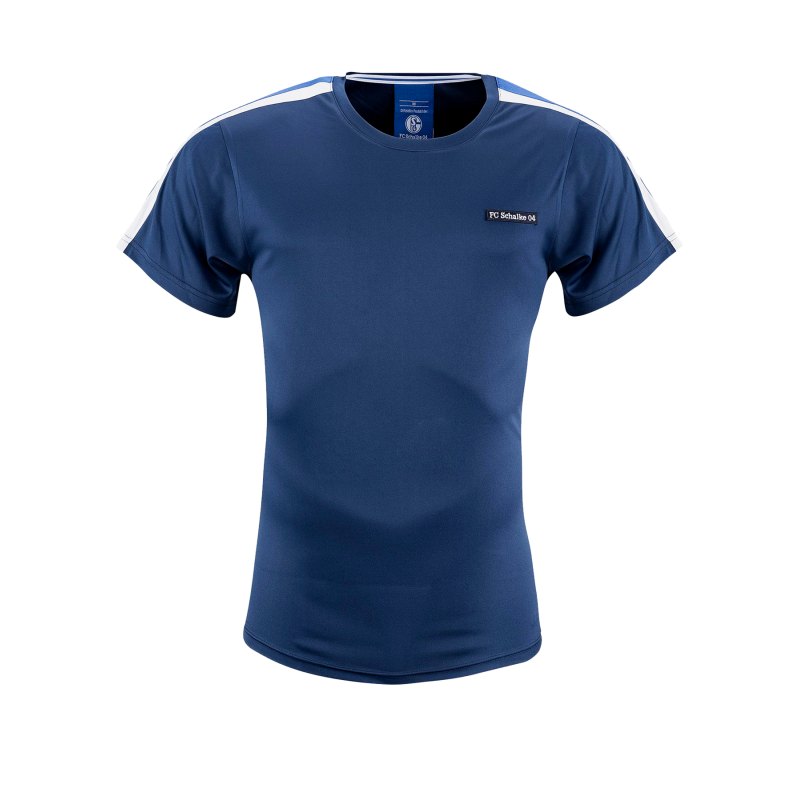 FC Schalke 04 T-Shirt Retro - blau