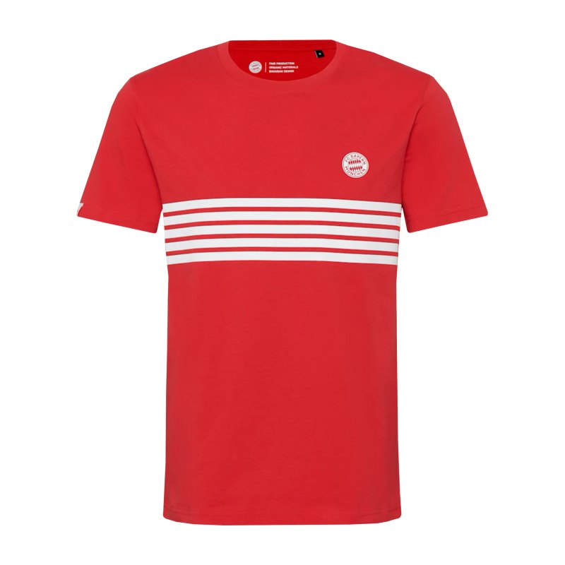 FC Bayern München Statement T-Shirt Kids Rot Weiss - rot