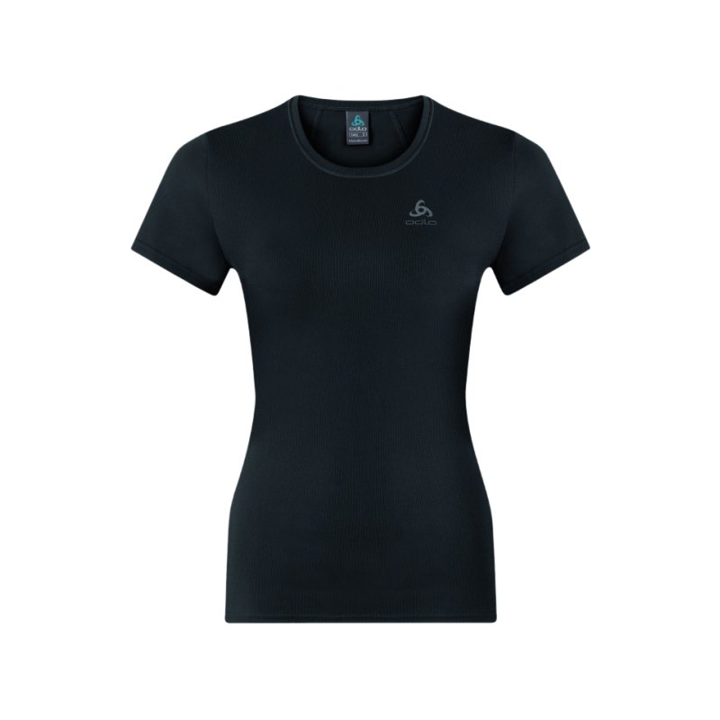 Odlo Shaila T-Shirt Running Damen Schwarz F15000 - schwarz